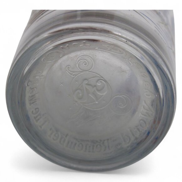 Walt Disney World 25th Anniversary Remember The Magic Glass With Mickey Mouse De - Picture 5 of 5